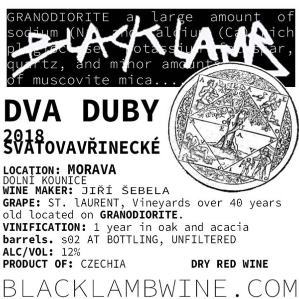 DVA DUBY - 2018 Svätovavrinecké (St. Laurent)