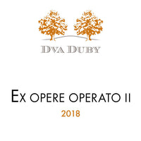 DVA DUBY - 2018 Ex Opere Operato II (St. Laurent)